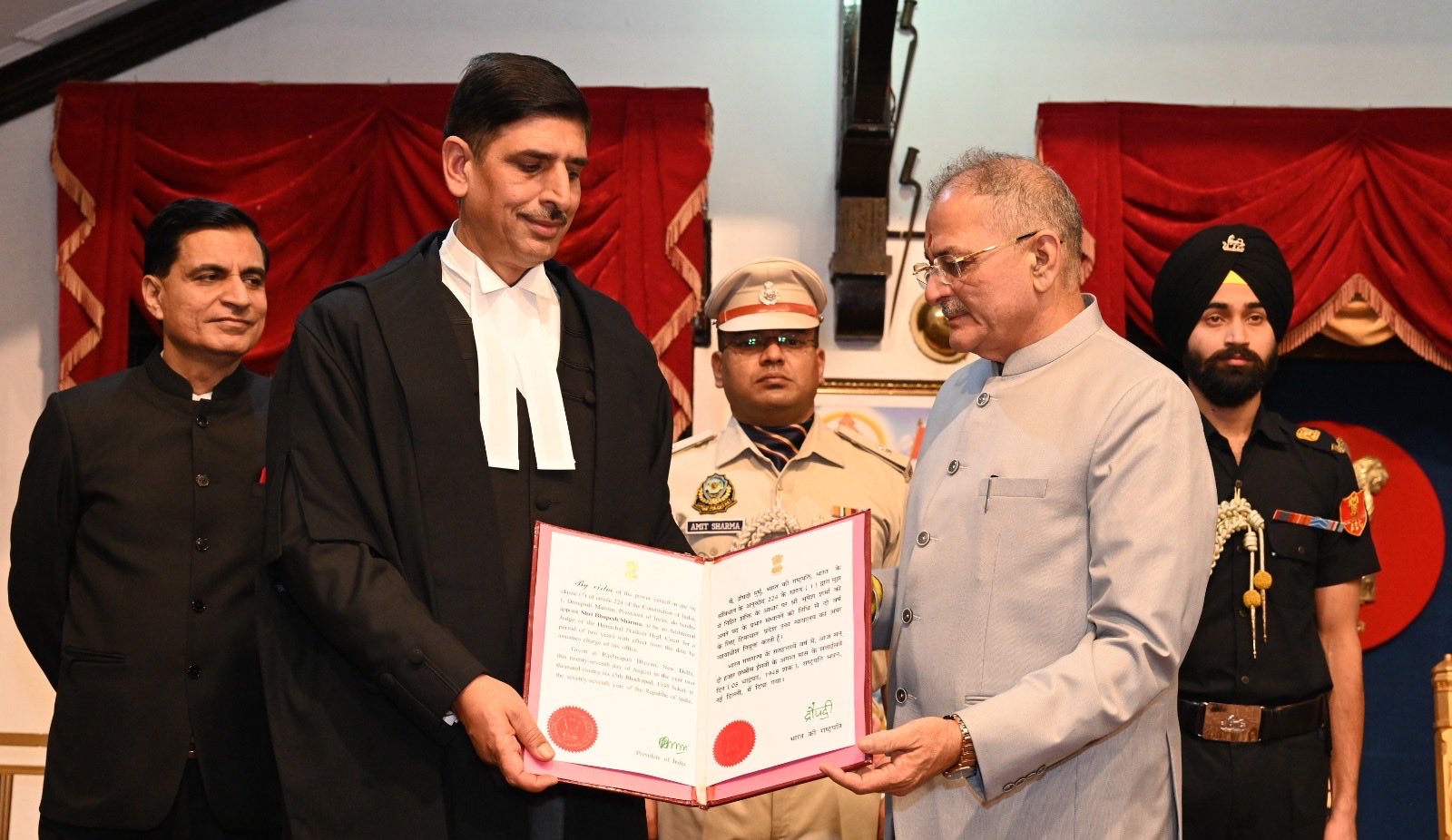 Oath Ceremony at Lok Bhavan