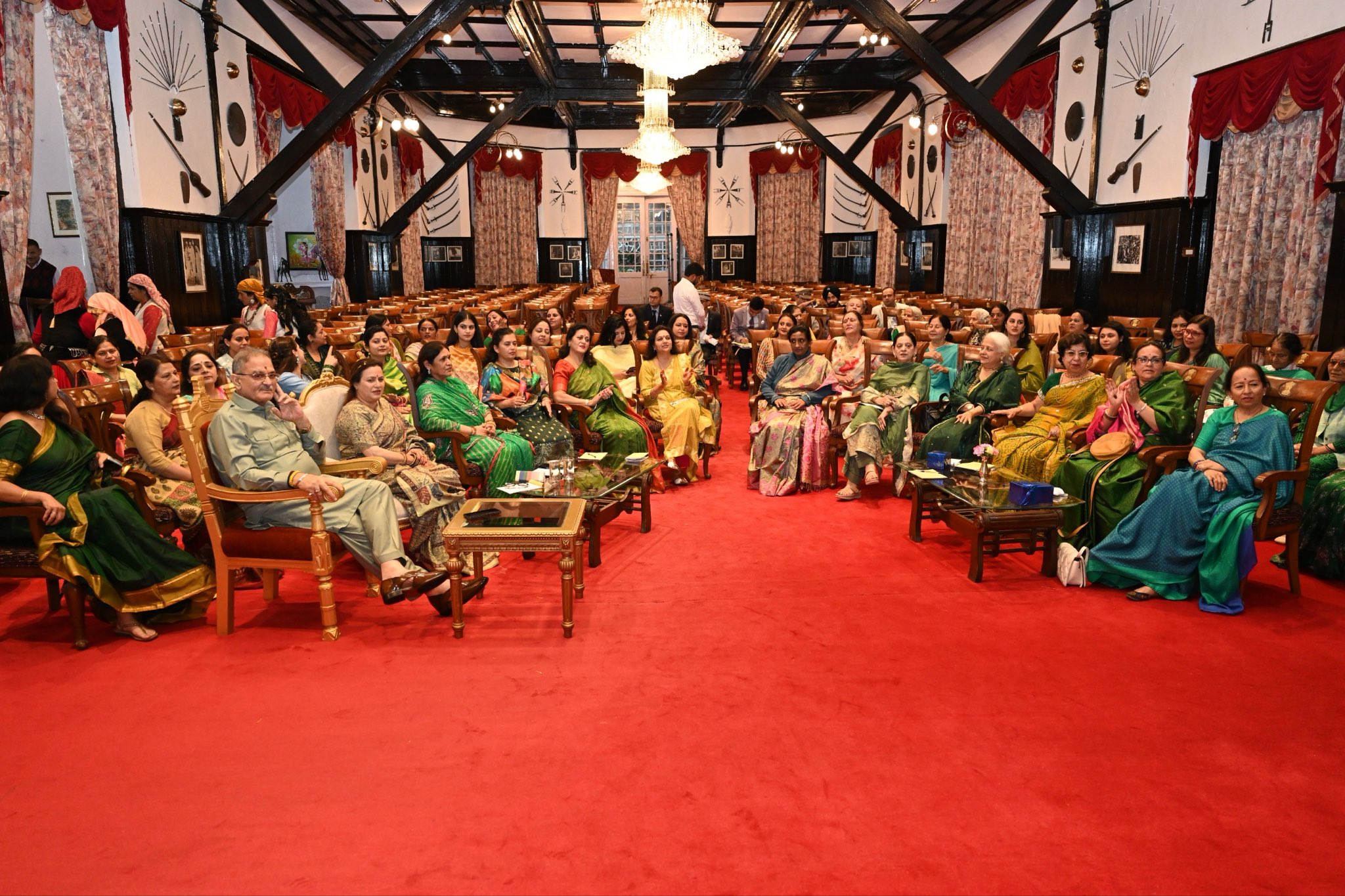 Hariyali Teej Celebration at Lok Bhavan Shimla.